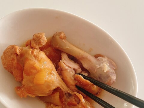 ほろほろ!炊飯器だけで、手羽煮込み。作業は3分!